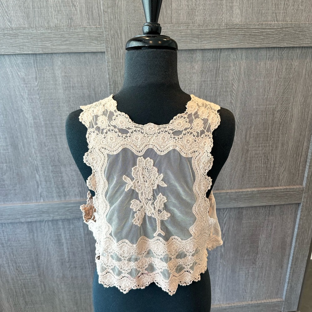 Lace vest by Miami